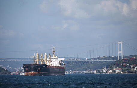 Nave ucraina diretta in Italia arenata a Istanbul
