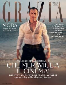 Stefano Accorsi a Donnalucata sulla copertina di "Grazia"