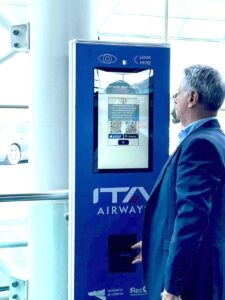 Riconoscimento facciale all'aeroporto di Catania