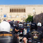 Rally del Saraceno, 200 harleysti al Castello di Donnafugata VIDEO