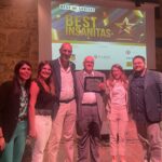 La delegazione dell'Asp di Ragusa al teatro Santa Cecilia di Palermo, per ritirare il premio