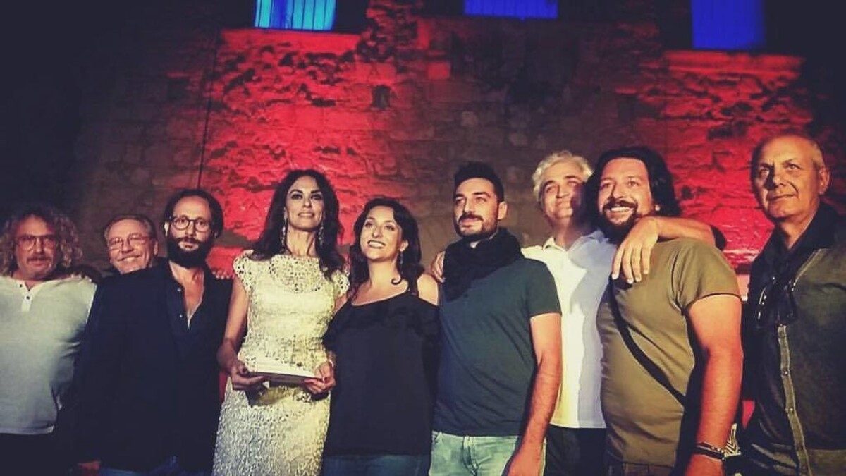 L’attrice Maria Grazia Cucinotta, ospite della prima edizione del Festival