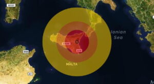 Terremoto a Paternò di magnitudo 3