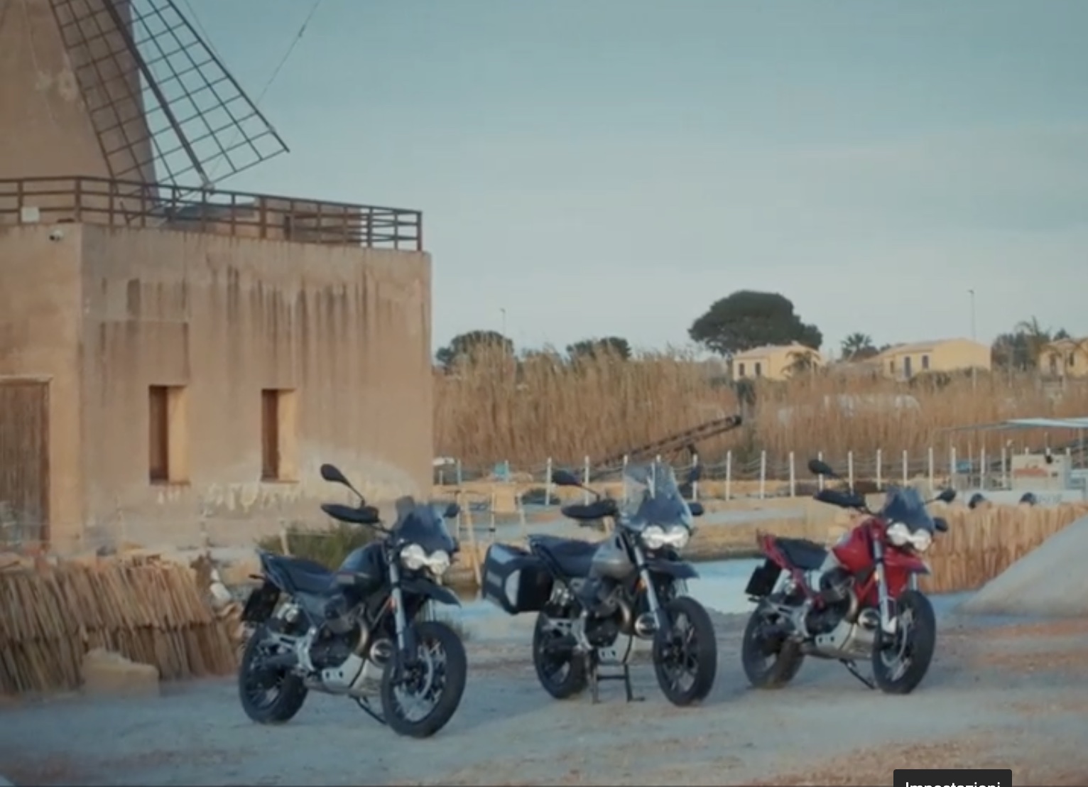Moto Guzzi sceglie la Sicilia per il suo Spot. VIDEO Moto Guzzi sceglie la Sicilia per il suo Spot. VIDEO