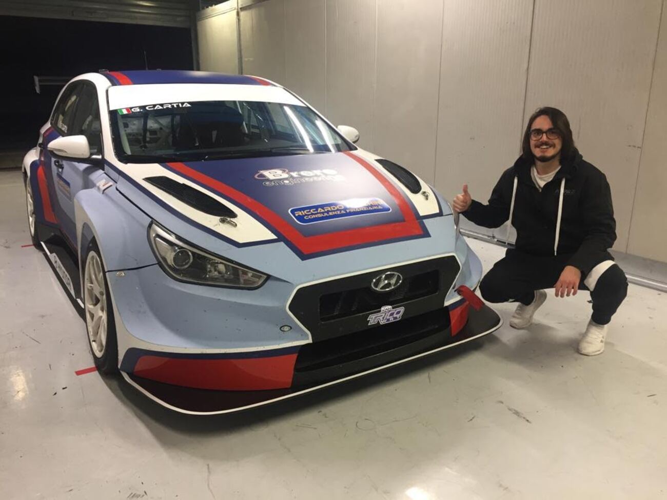 Automobilismo, Giuseppe Cartia corre su Hyundai Automobilismo, Giuseppe Cartia corre su Hyundai