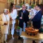 Alena Seredova e Alessandro Nasi battezzano la figlia Vivienne Charlotte