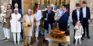 Alena Seredova e Alessandro Nasi battezzano la figlia Vivienne Charlotte