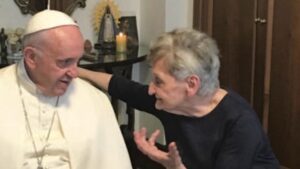 Papa Francesco va a trovare sua cugina