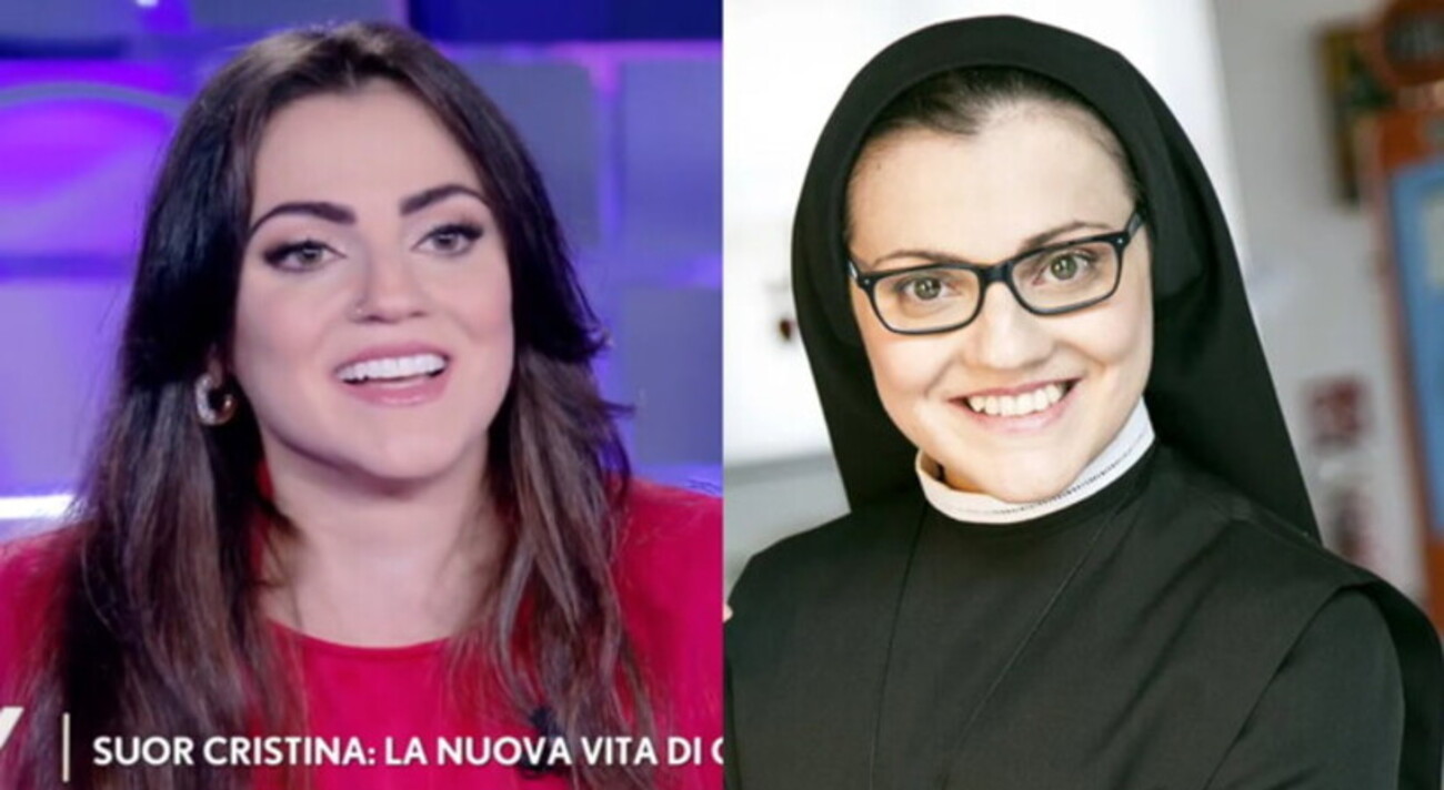 Suor Cristina da Comiso, non è più suora, ma cameriera in Spagna