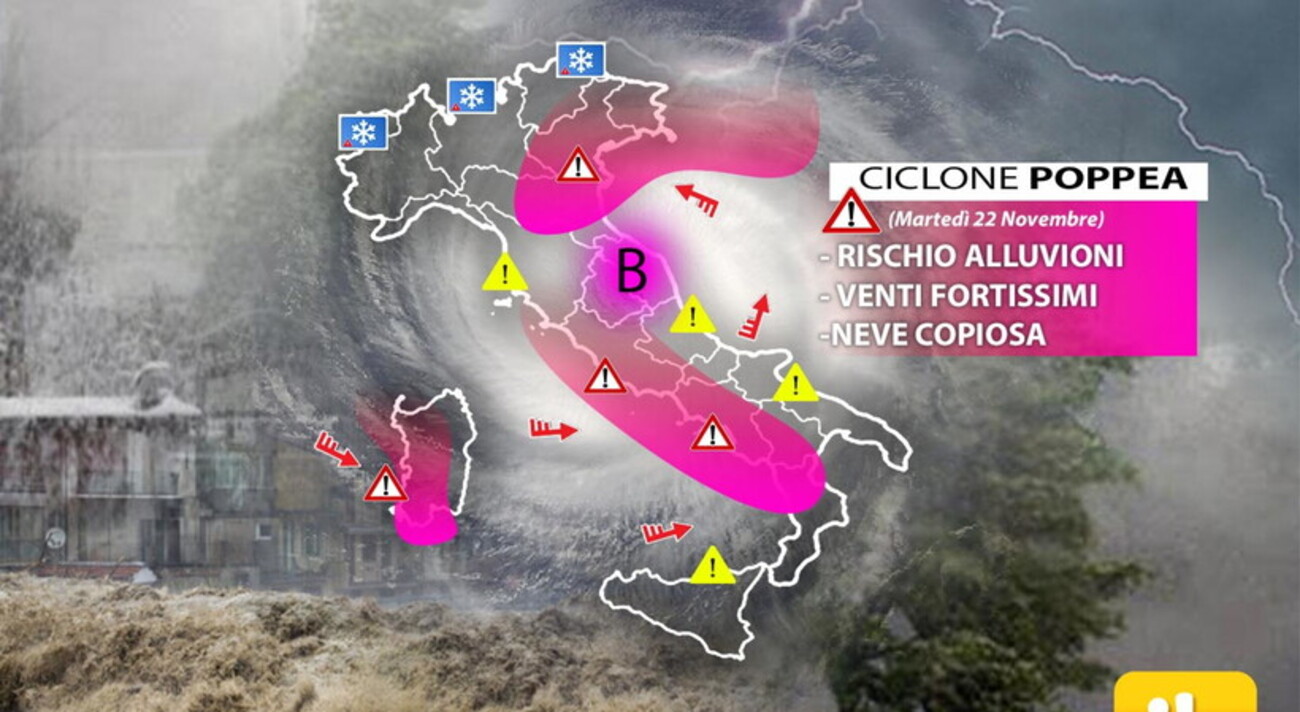 Maltempo: domani netto miglioramento condizioni meteo