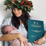 Tesi e doglie stesso giorno, laurea da casa poi ecco Nunzia