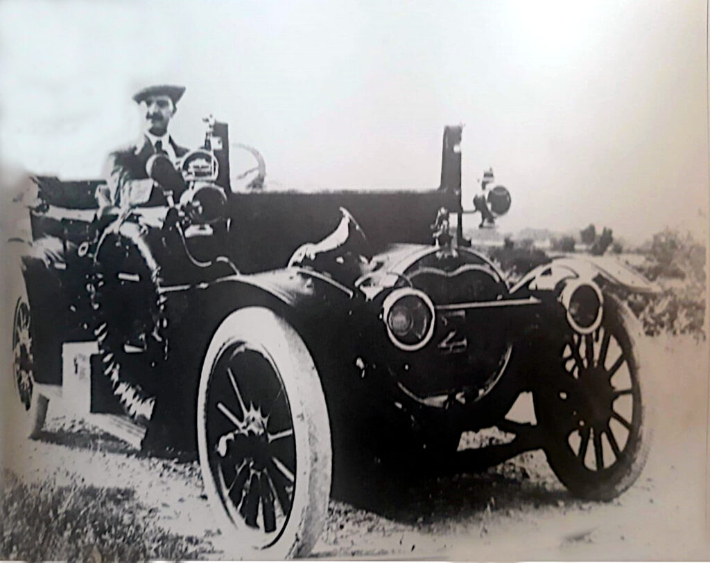 Scicli, l'auto del Cavaliere Favacchio