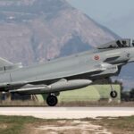 Eurofighter si schianta a pochi chilometri dell'aeroporto di Trapani