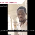 Daouda, l'ivoriano scomparso: indagini sul suo vdeo-denuncia