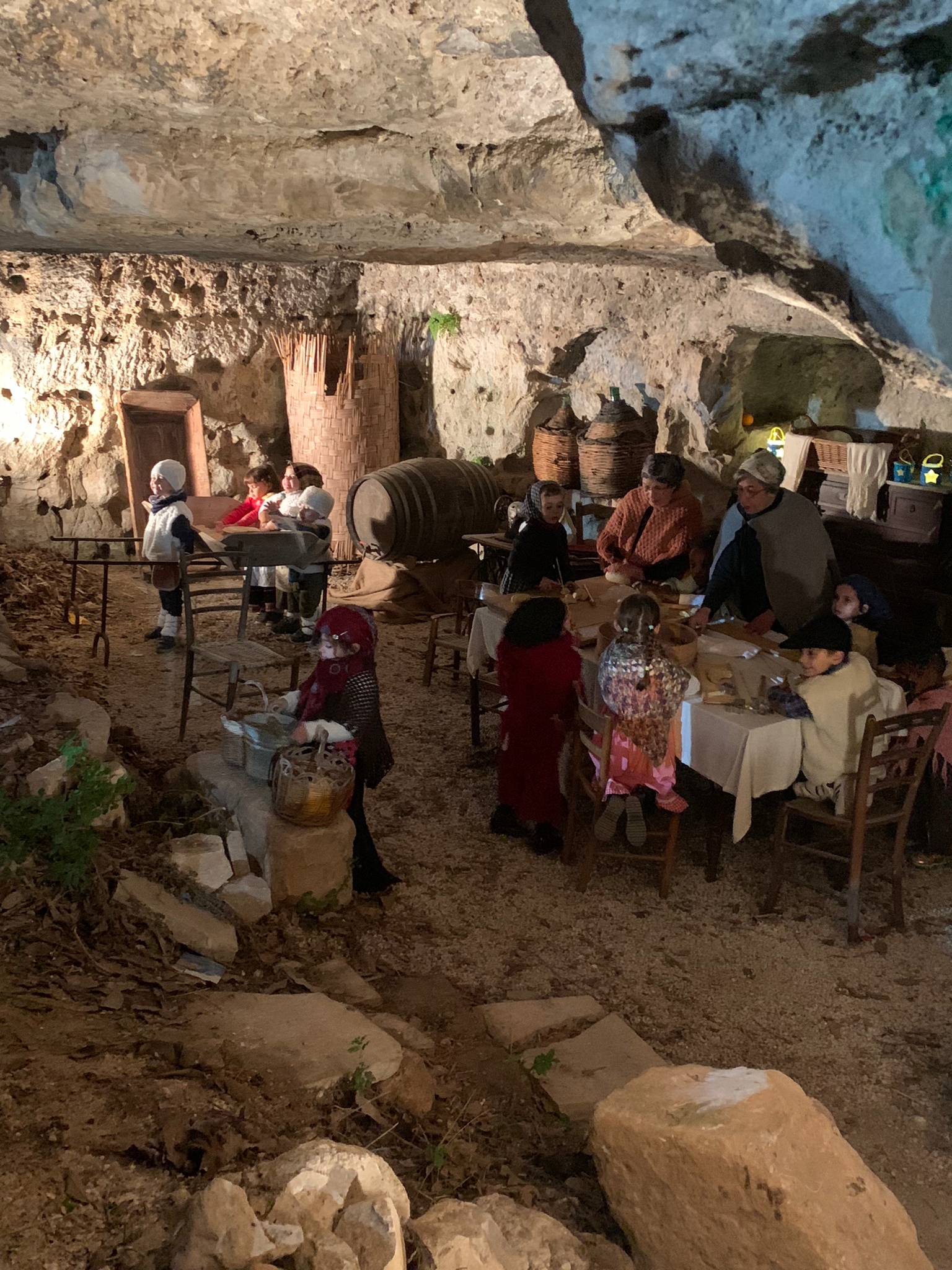 Ispica. Il presepe vivente dei piccoli