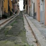 L'abbandono di via Natalini e via grotte dell' acqua a Ragusa