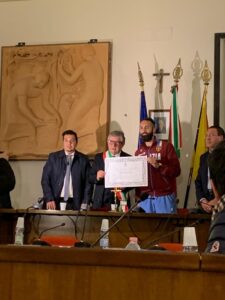 Cittadinanza onoraria di Ispica al campione di canottaggio Pietro Ruta