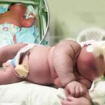 E' nato il bambino più grande del mondo, pesa 7 kg, è lungo 60 cm