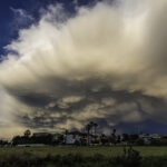 Le nuvole Mammatus a Santa Croce