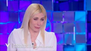 Paola Caruso, confessione choc a Verissimo