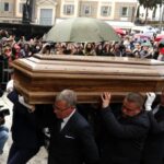 Funerali Maurizio Costanzo in diretta live FOTO