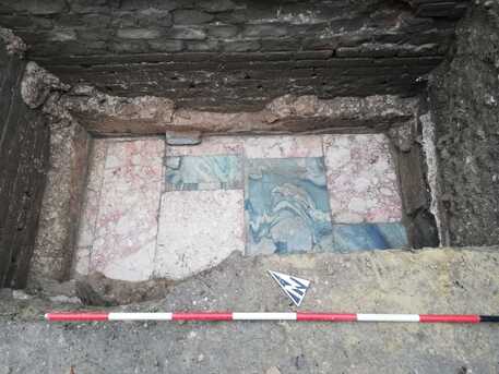 Emergono resti a Fano, forse è la Basilica di Vitruvio Emergono resti a Fano, forse è la Basilica di Vitruvio