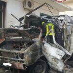Scoppia la bombola, si incendia un furgone bar a Ispica