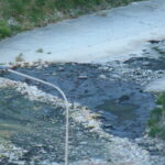 Modica, fogna a cielo aperto