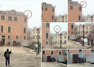 Gruppo parkour inglese 'rivendica' tuffo e salti a Venezia