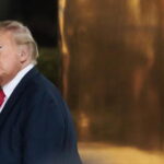 Donald Trump Ã¨ arrivato alla Trump Tower a New York