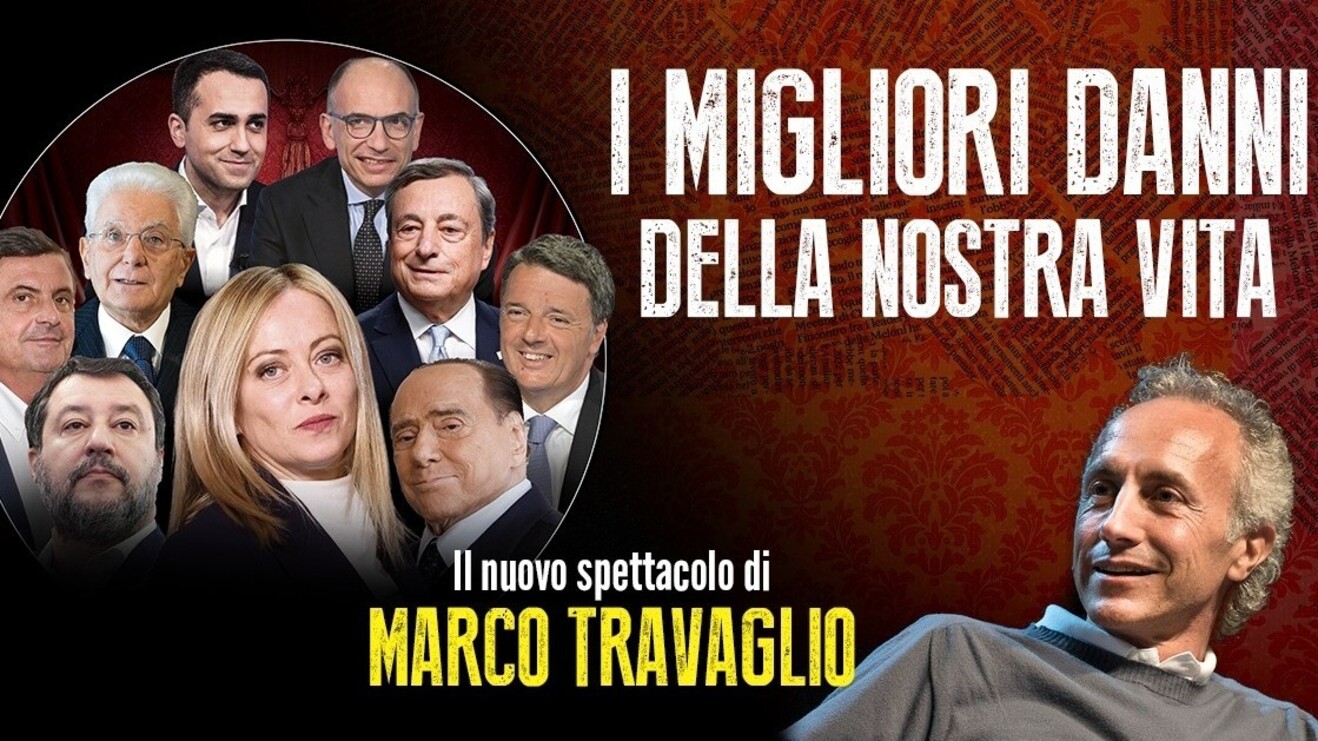 "I migliori danni della nostra vita": Marco Travaglio stasera a Catania