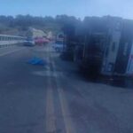 Tir si ribalta sulla Ss 640, due feriti in ospedale