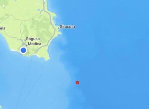Terremoto al largo di Portopalo