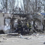'Bombe sul mercato Kherson dopo la visita di Putin'