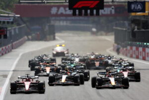 F1: Perez vince in Azerbaijan, terza la Ferrari di Leclerc