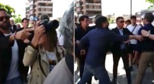 Giuseppe Conte aggredito da un no vax, colpito al volto