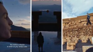 Louis Vuitton, spot in Sicilia al teatro Andromeda