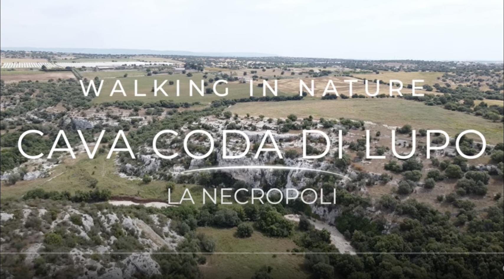 Escursione alla necropoli Coda di Lupo, a Ispica. VD