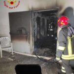 Chiaramonte, a fuoco una fabbrica di conservazione alimenti