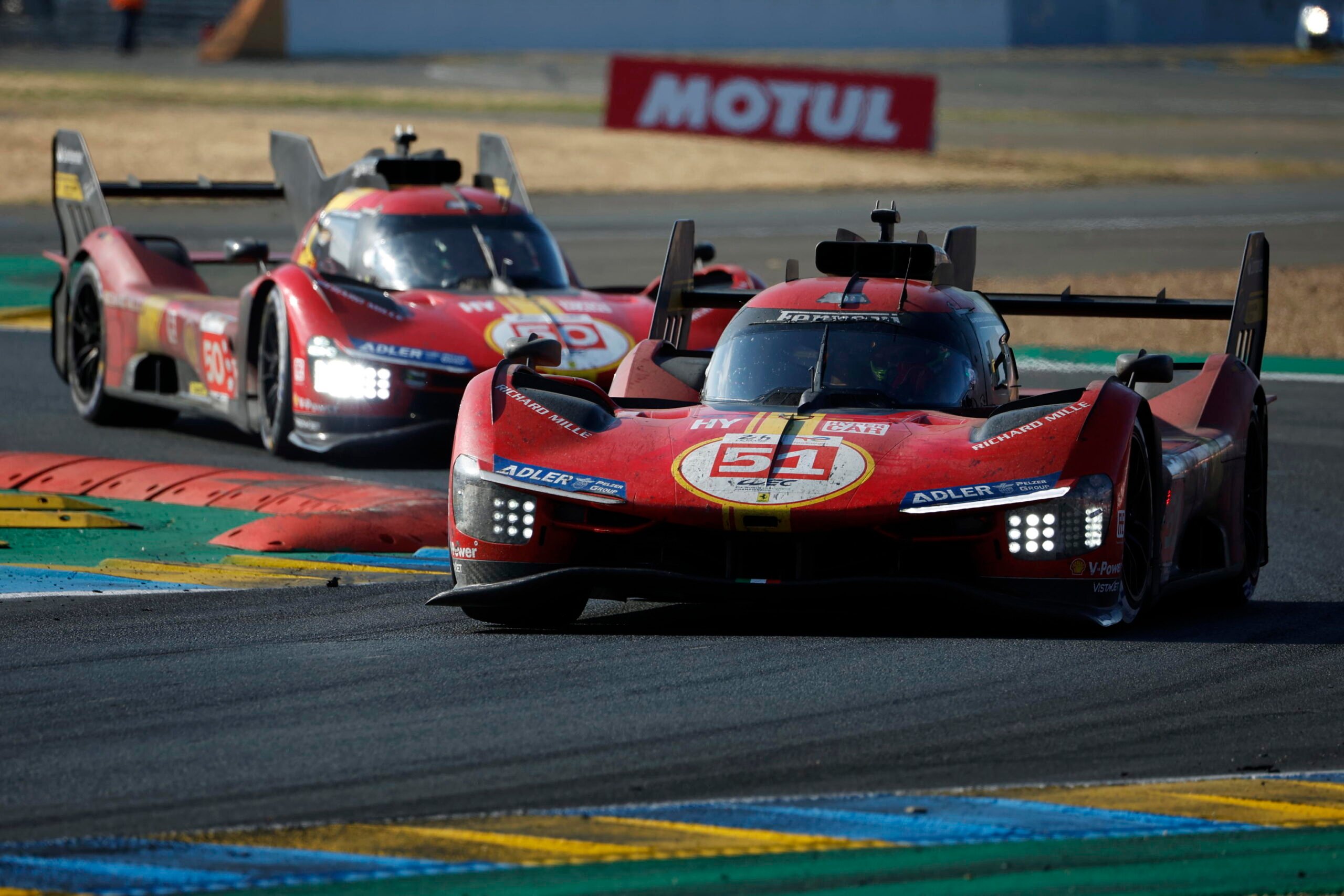 La Ferrari trionfa alla 24 Ore di Le Mans, 50 anni dopo La Ferrari trionfa alla 24 Ore di Le Mans, 50 anni dopo