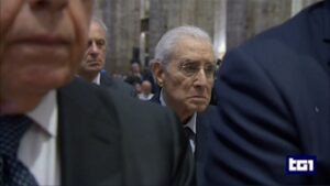 Funerale Berlusconi, riappare Marcello Dell'Utri
