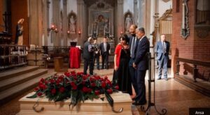 I funerali di Funerali Flavia Franzoni Prodi a Bologna