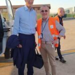 John Elkann atterrato a Comiso per matrimonio Seredova