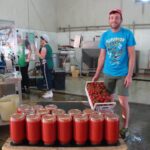 Un’industria di trasformazione del pomodoro a Scicli