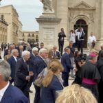 Mattarella e Steinmeier in piazza Siracusa, lungo applauso