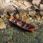 Sbarco fantasma con un barchino "bara" a Torre di Mezzo