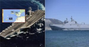 La portaerei Eisenhower è nel Mediterraneo