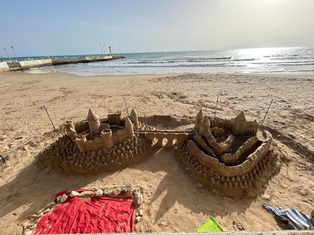 Che bel castello a Marina di Ragusa!