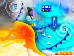 Week end con sole e freddo, poi piogge e neve