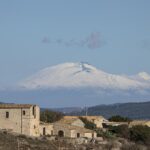 L'Etna visto da Monte Raci, Ragusa